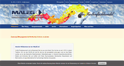 Desktop Screenshot of maleg.de